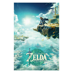 24X36 Affiche-Zelda-Totk-Hyrule Ciel