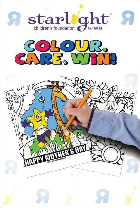 Starlight Canada Back-to-School Colouring Event