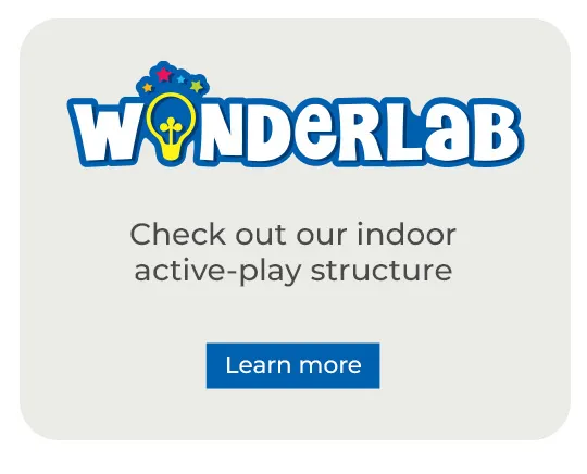 Check out our indoor active-play structure