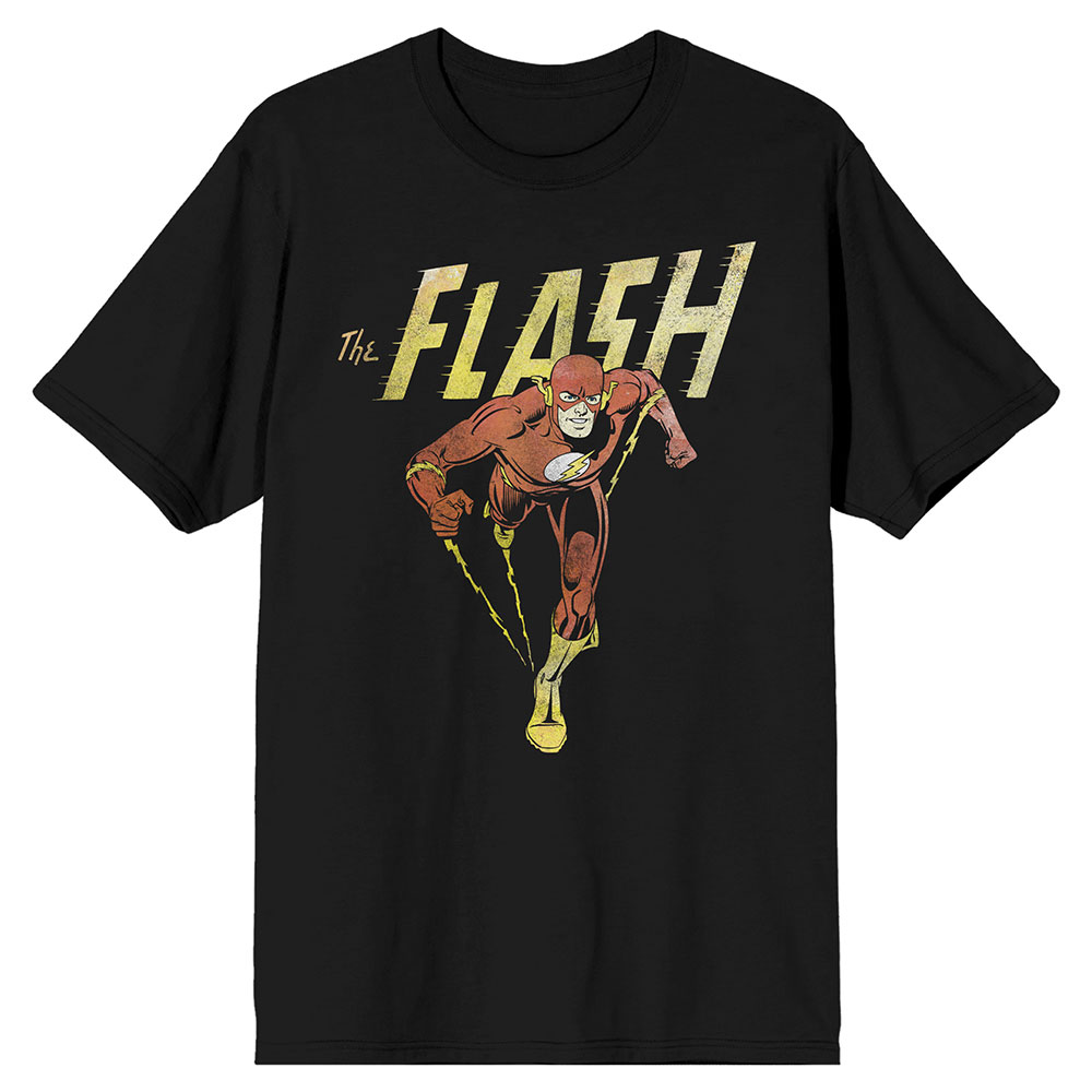 Buy DC Comics The Flash Vintage Black T-Shirt for CAD 19.99 | Toys R Us  Canada