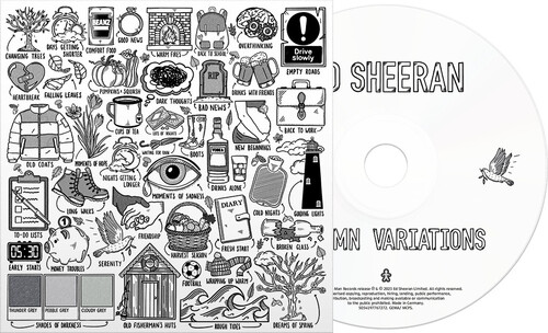 Ed Sheeran Ｘ ＋ ÷ Autumn Variations No.6 Ed Sheeran - Autumn Variations - Amazon.com Music
