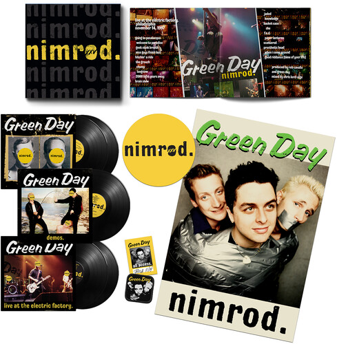 Green Day nimrod. レコード Green Day - Nimrod (25th Anniversary Edition)