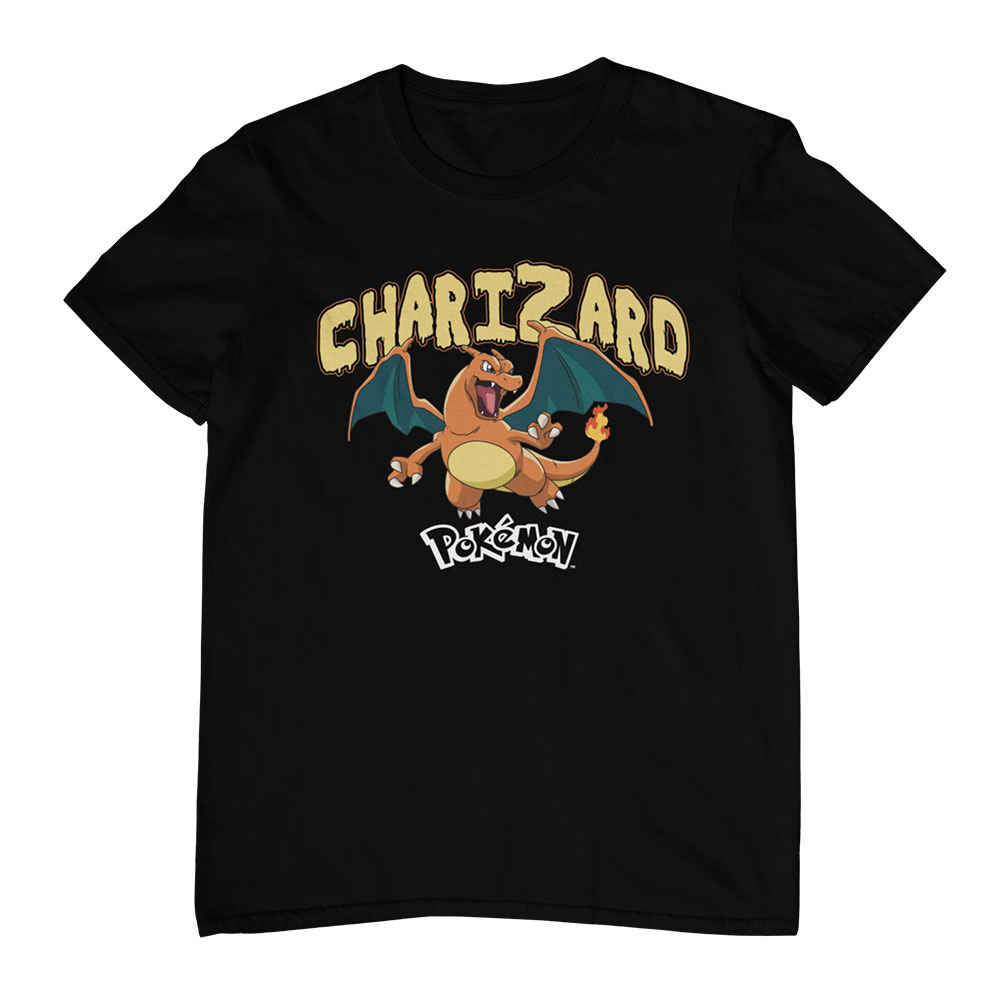 Vintage 2000 Nintendo POKEMON CHARIZARD Long Sleeve T-Shirt
