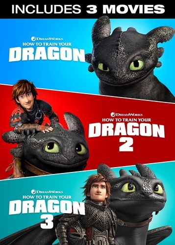 How to Train Your Dragon 3 Movie Collection DVD