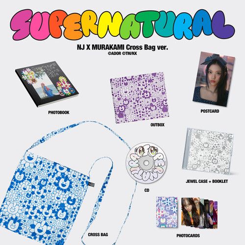 NEWJEANS - [SUPERNATURAL] NJ X MURAKAMI (CROSS BAG VER.) (5